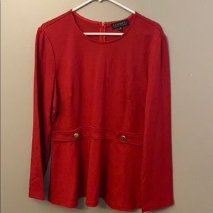 Peplum top